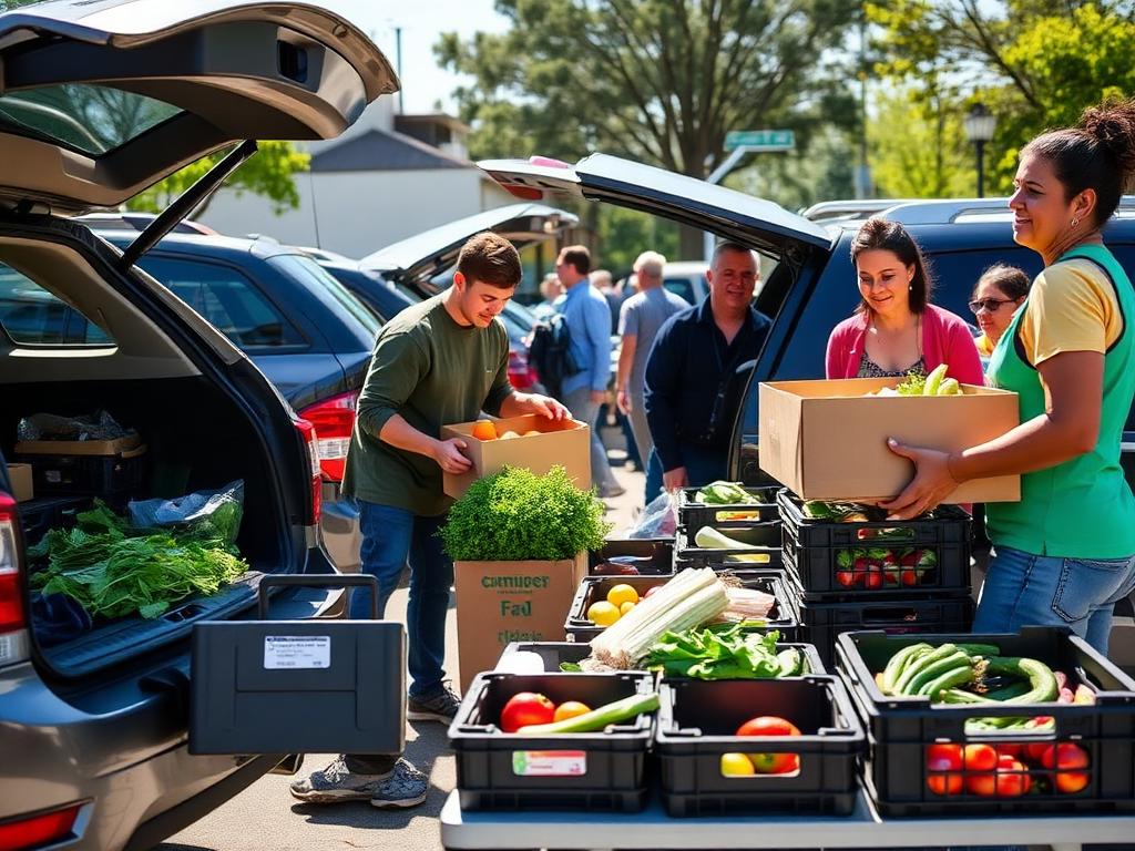 Monthly Food Distribution